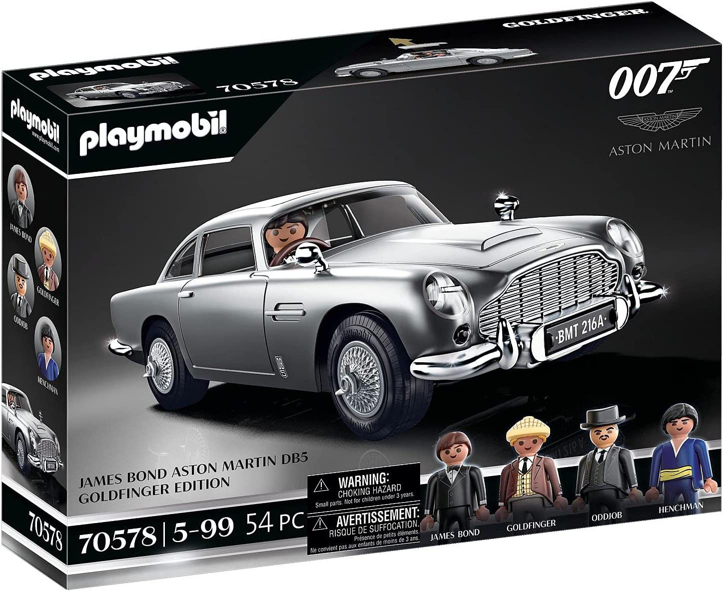 PLAYMOBIL 70578 James Bond Aston Martin DB5 - Goldfinger