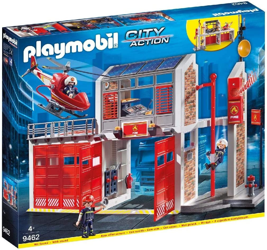 PLAYMOBIL City Action 9462 Parque de Bomberos