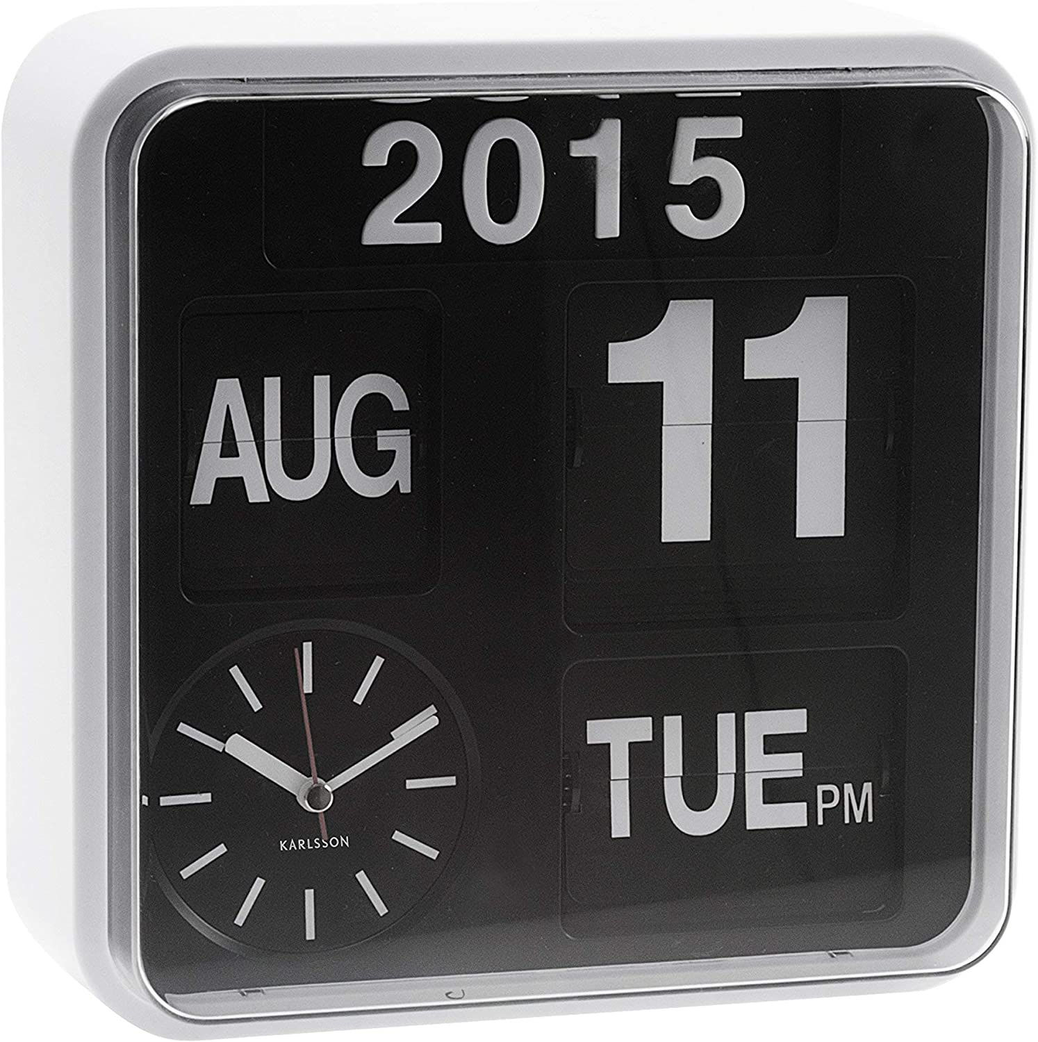 Karlsson - Reloj de Paletas de Pared Peque�o con Funci�n