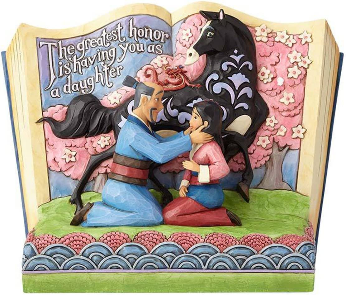 Disney Traditions, Figura de libro de Mul�n y su padre