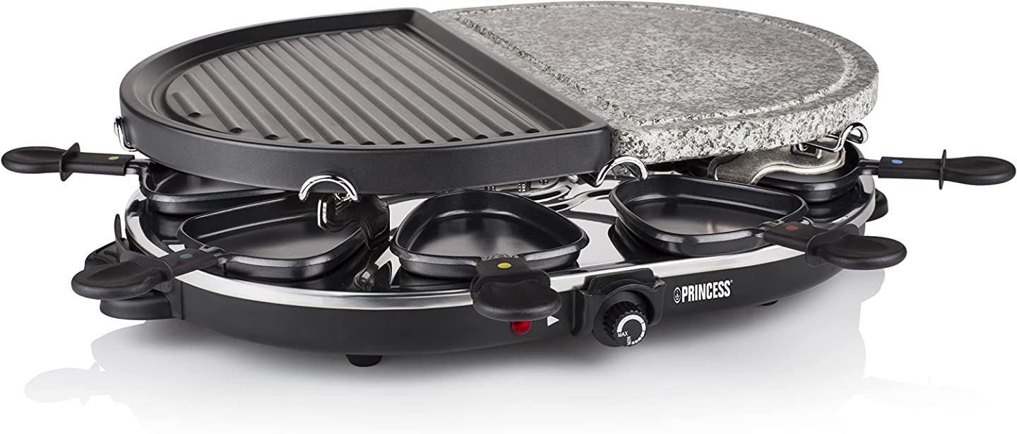 Princess 162710 Oval Stone Grill Party � Parrilla de piedra