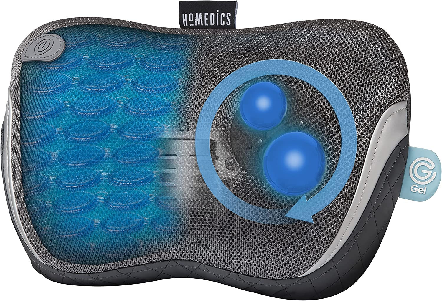 Homedics Gentle Touch Gel masajeador inal�mbrico con calor