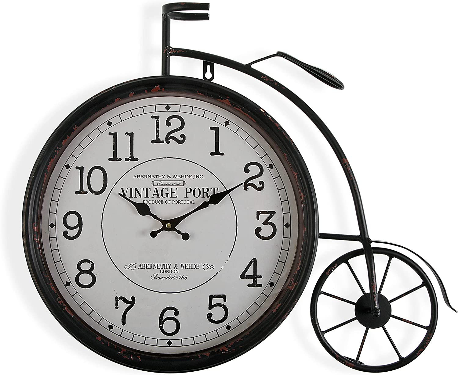 Versa Bicicleta Reloj de Pared Silencioso Decorativo