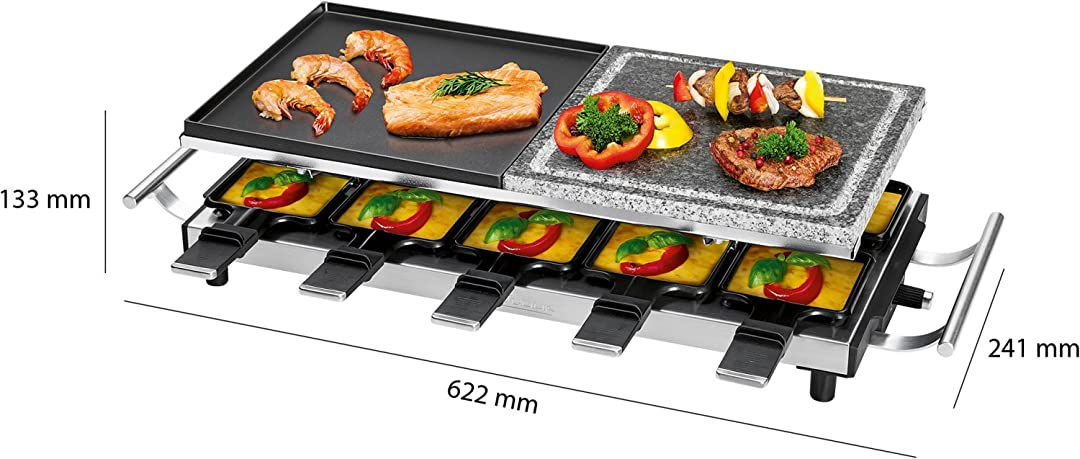 ProfiCook PC-RG 1144 - parrilla con piedra natural