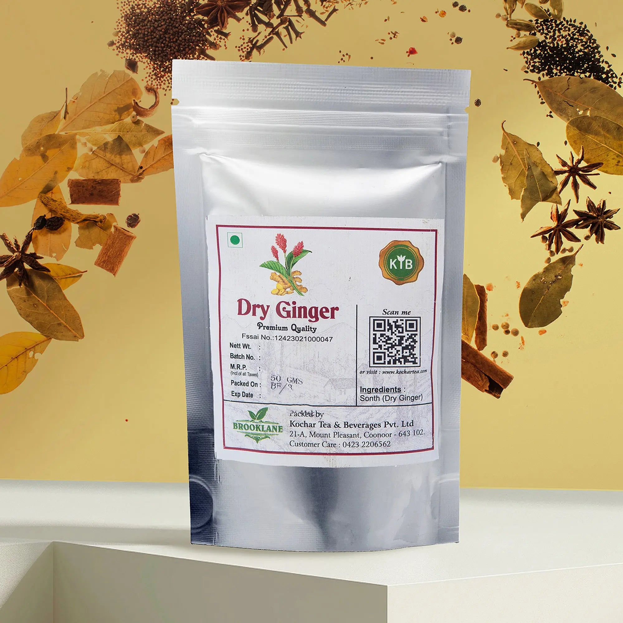 Brooklane dried ginger pack