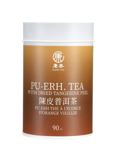 大罐茶—陈皮普洱茶PU-ER TEA WITH DRIED TANGERINE PEEL (90g