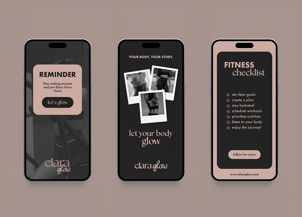 Elara Glow Social Media Mockup 3