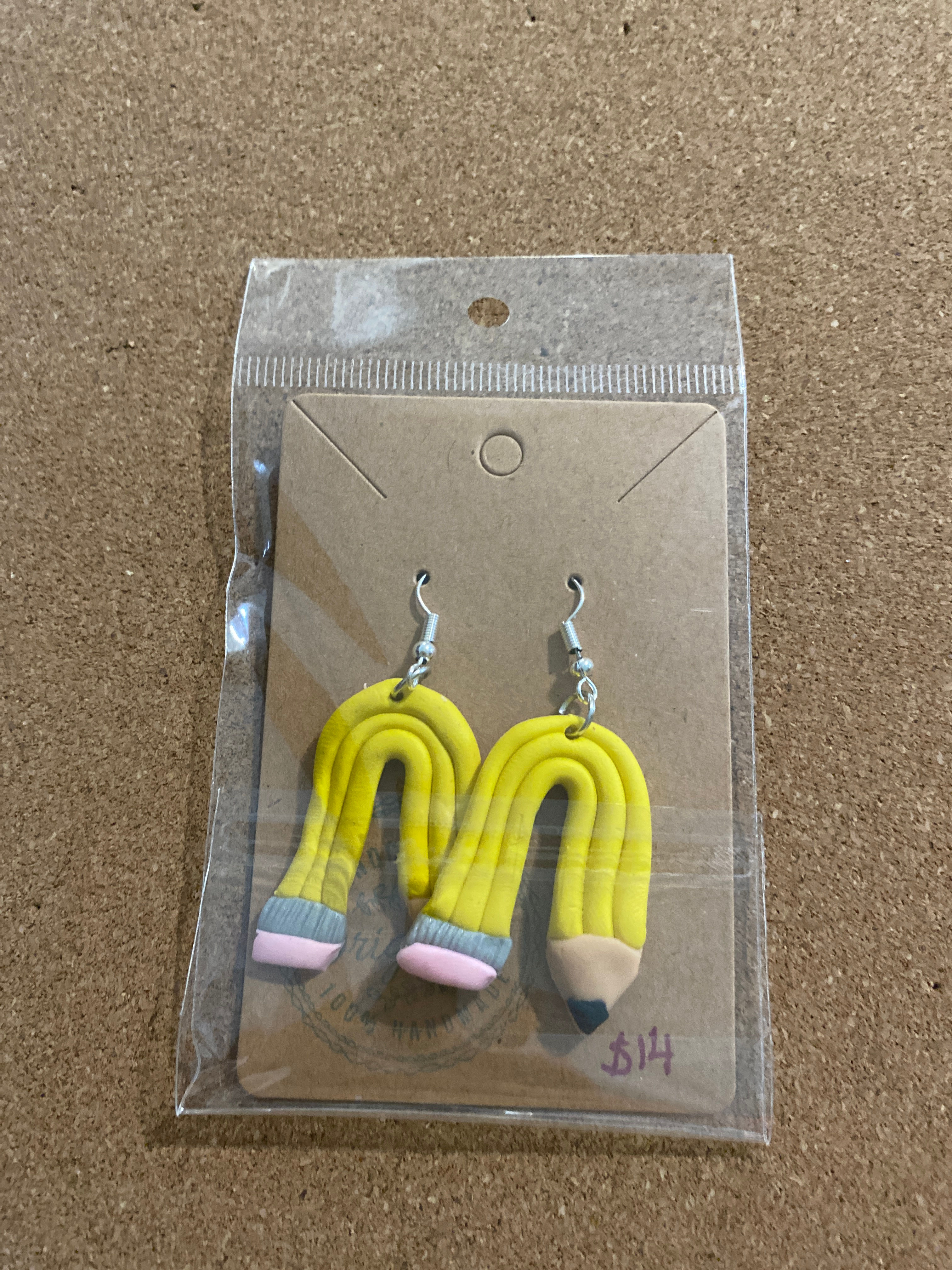 pencil earrings