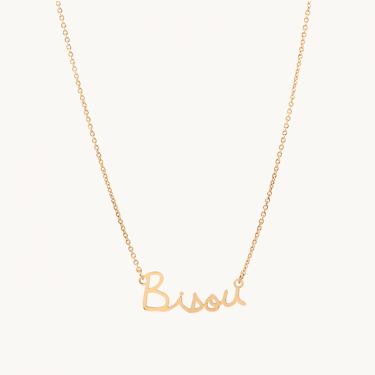 Bisou (kiss) necklace