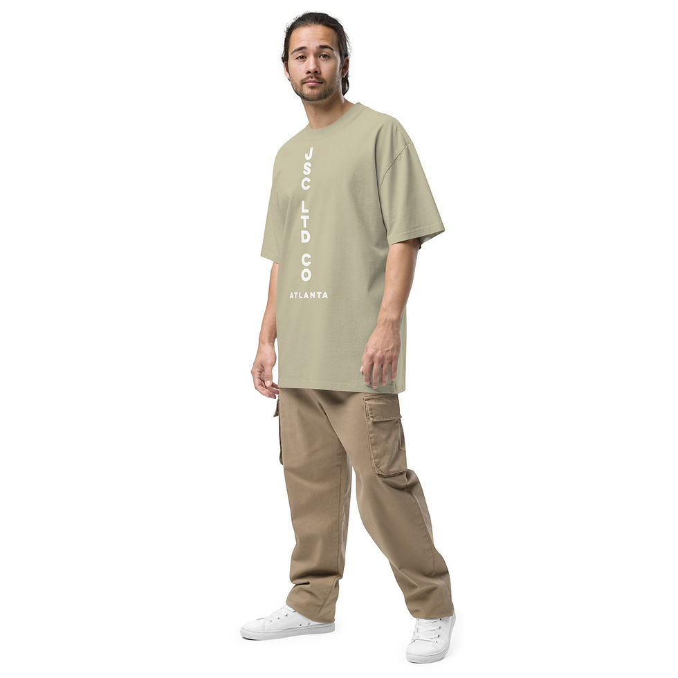 Thumbnail: JSC ATL - Oversized faded t-shirt