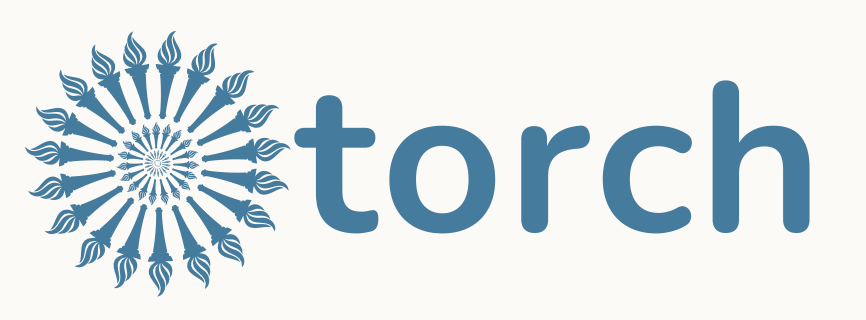 Torch Card Blue Logo