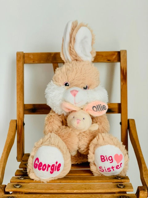 Thumbnail: Bunny and Baby 10"