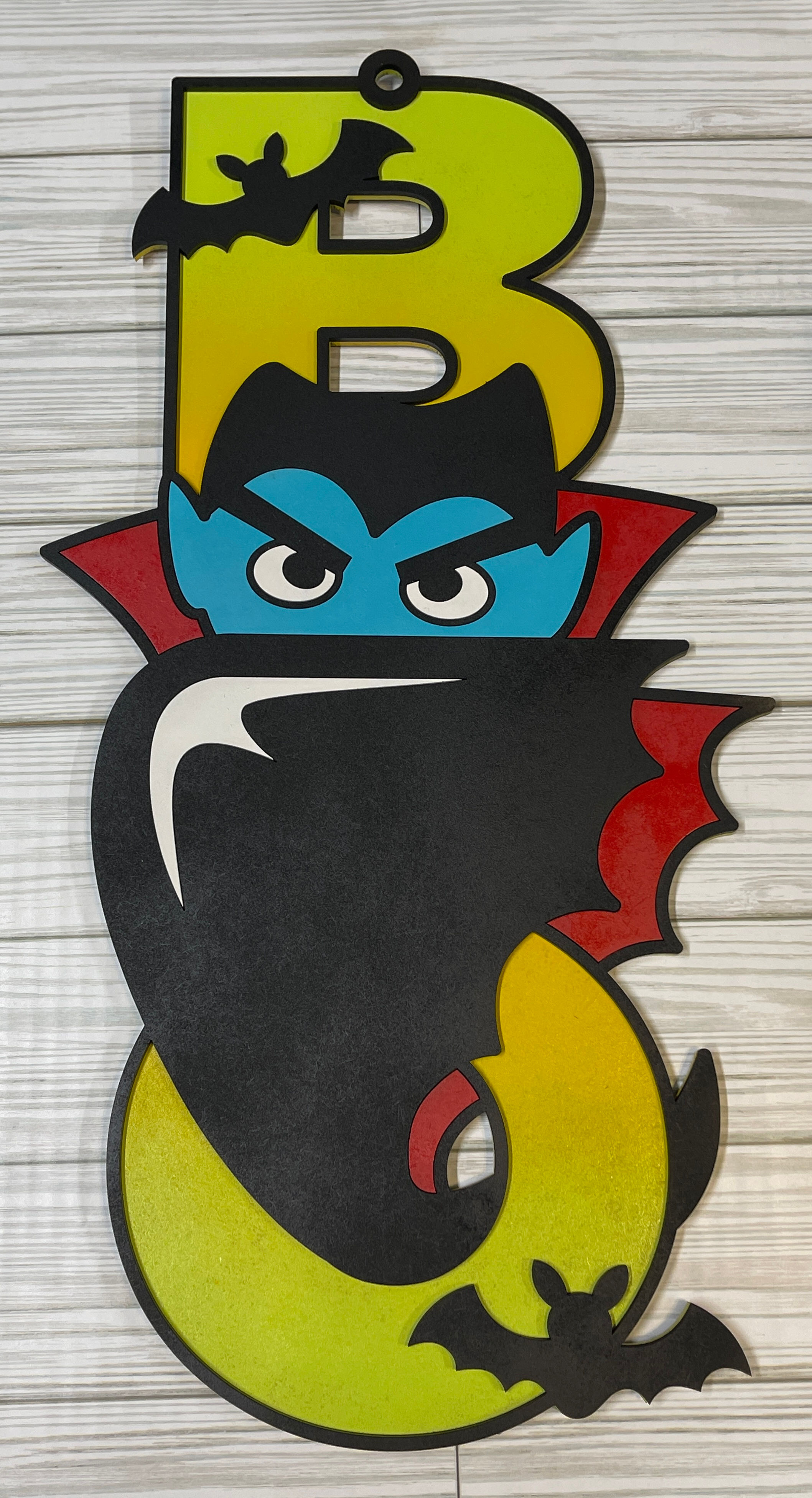 Boo Vampire/Dracula Sign
