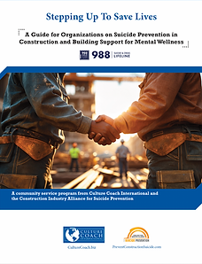 Stepping Up to Save Lives Organizations Guide