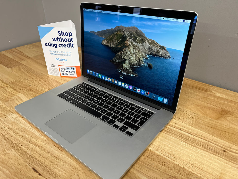 Thumbnail: 2012 Apple MacBook Pro 15” RETINA Laptop Intel Core i7, 256GB SSD, 8GB RAM