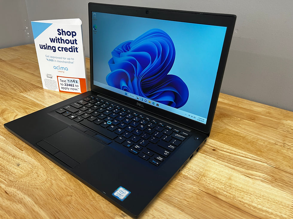 Thumbnail: Dell Latitude 7490 14" Laptop Intel Core i7, 128GB SSD, 8GB RAM, W11