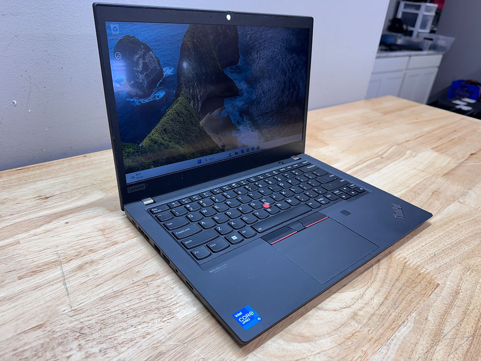 Thumbnail: Lenovo ThinkPad T14 Gen 3 14" Laptop Intel Core i5, 256GB SSD, 16GB, W11