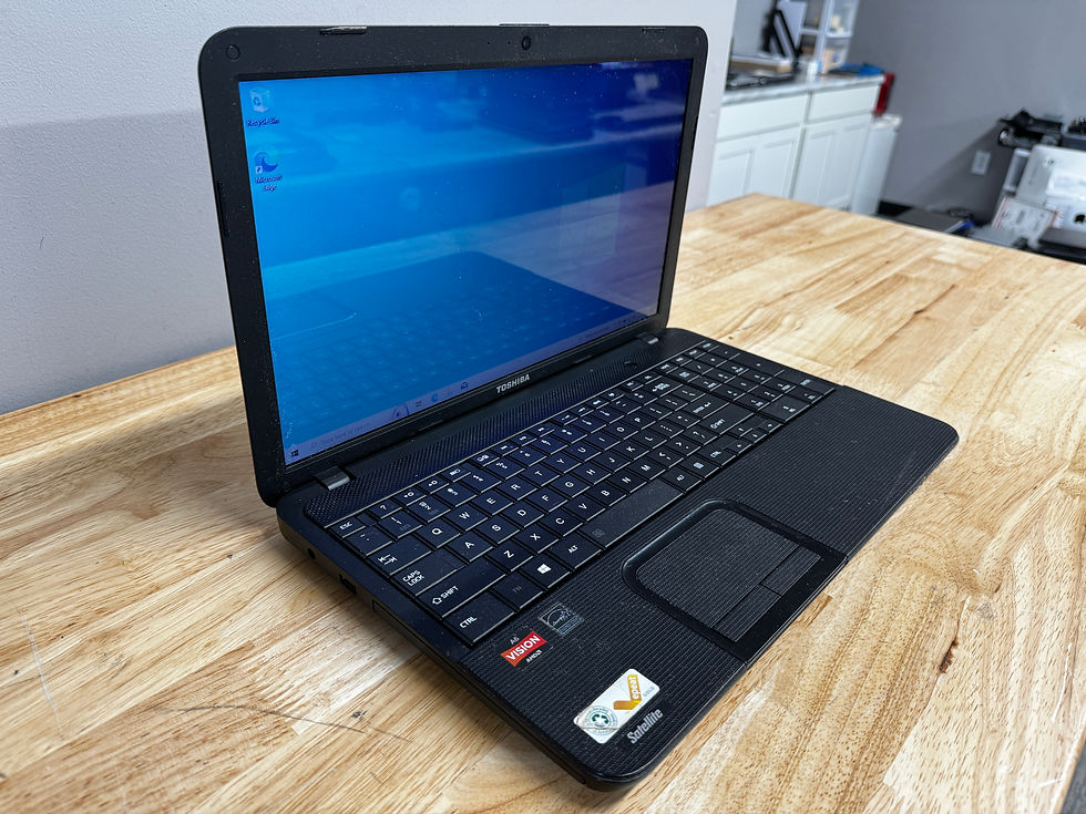 Thumbnail: Toshiba Satellite C855D 15.6" Laptop AMD E, 160GB SSD, 4GB RAM, W10