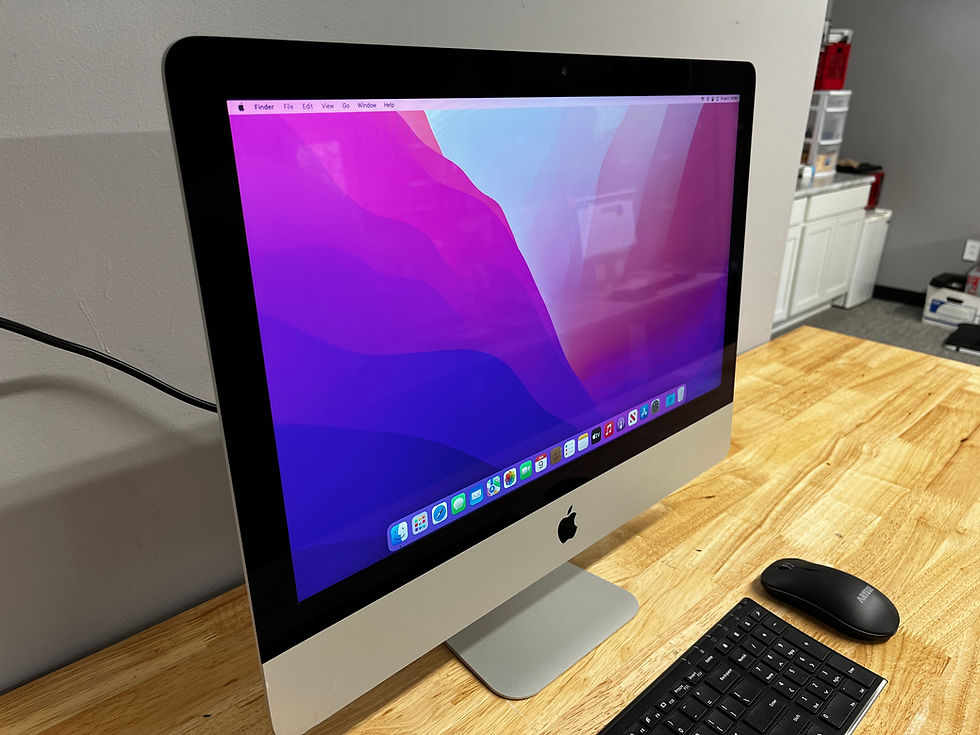 Thumbnail: 2015 Apple iMac 21.5” 4k All in One Desktop i5, 256GB SSD, 8GB RAM