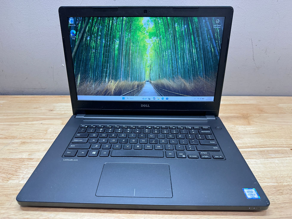 Thumbnail: Dell Latitude 3470 14" Laptop Intel Core i7, 128GB SSD, 8GB RAM, W11