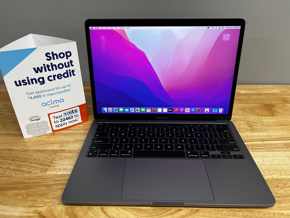 2020 Apple MacBook Pro 13" RETINA Laptop w/ TOUCHBAR i7, 1TB SSD, 32GB RAM