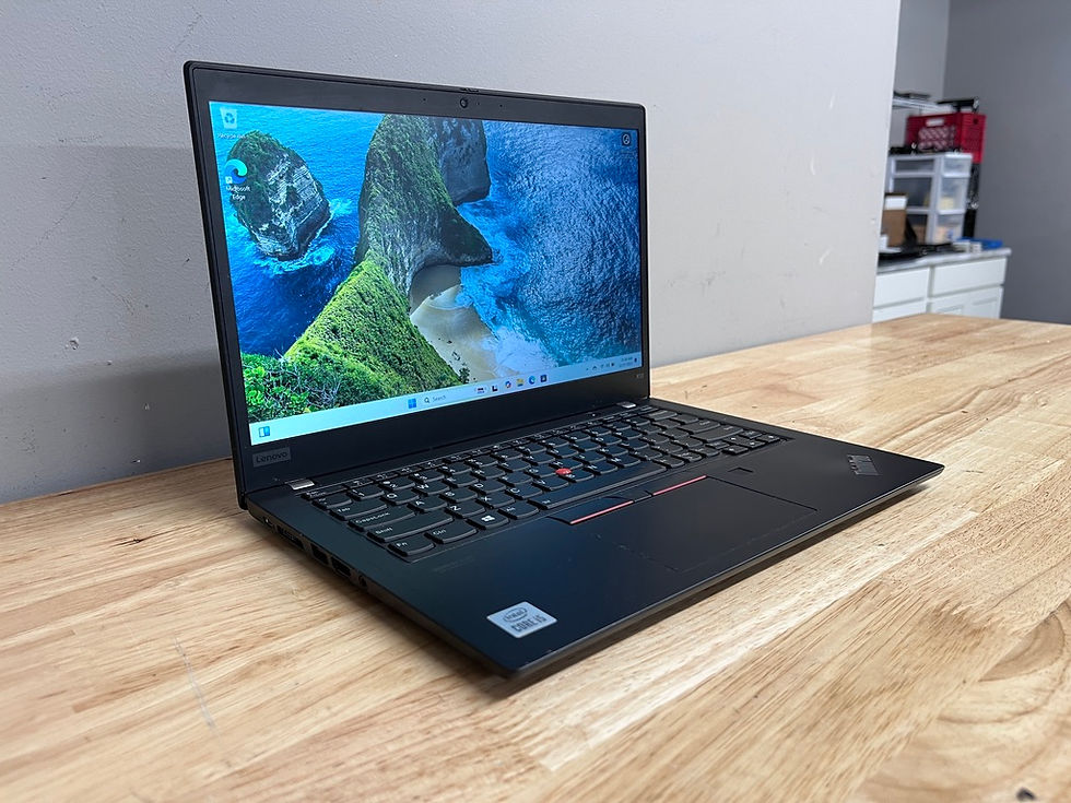 Thumbnail: Lenovo ThinkPad X13 Gen 1 14" Laptop Intel Core i5, 256GB SSD, 16GB RAM, W11