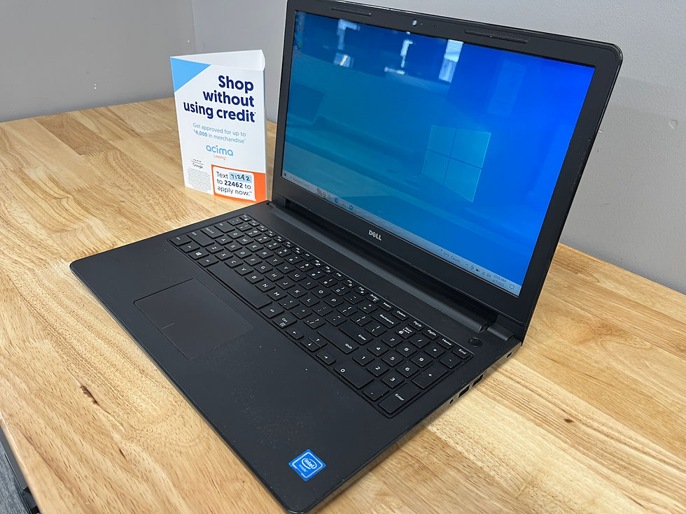 Thumbnail: Dell Inspiron 15-3552 15.6" Laptop Intel Celeron, 128GB SSD, 4GB RAM, W10