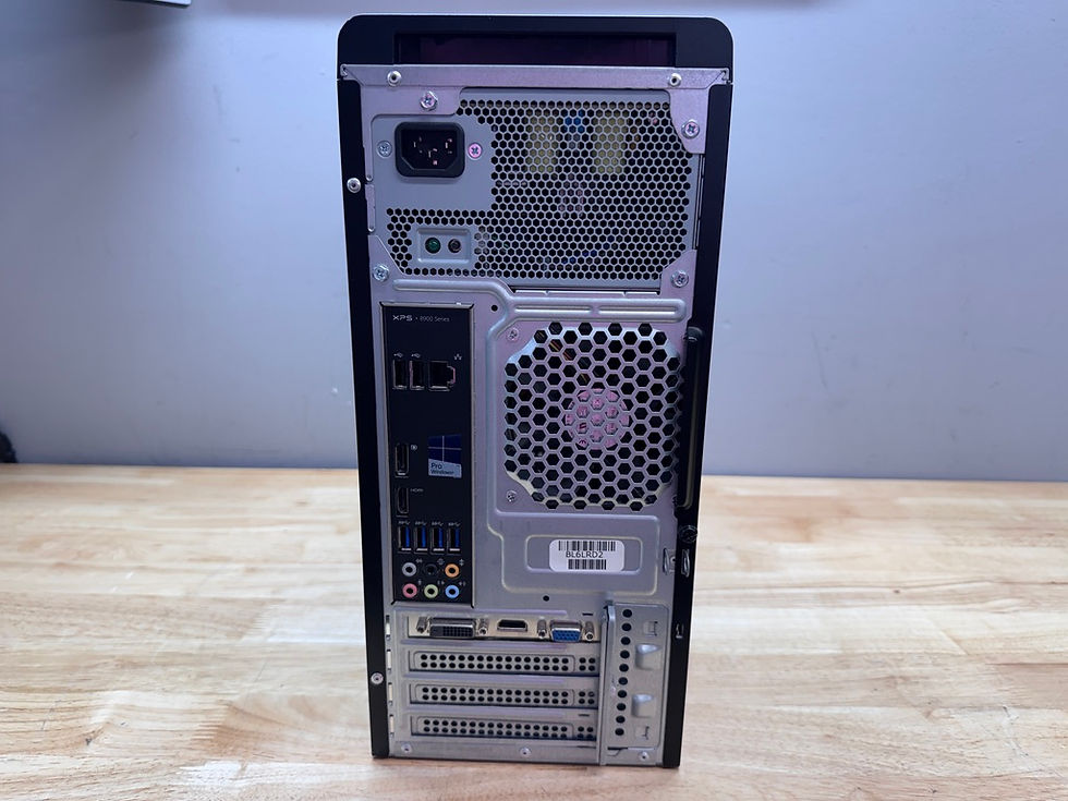 Thumbnail: Dell XPS 8900 Desktop Computer Intel Core i7, 128GB SSD, 8GB RAM, W11