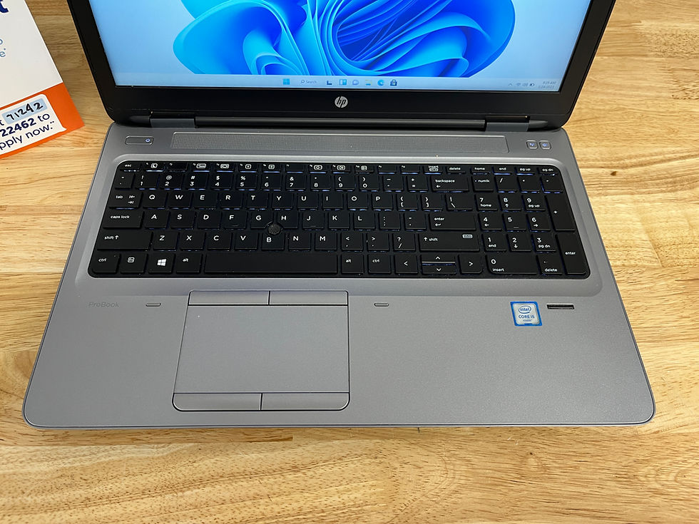 Thumbnail: HP ProBook 650 G2 15.6" Laptop Intel Core i5, 256GB SSD, 8GB RAM, W11