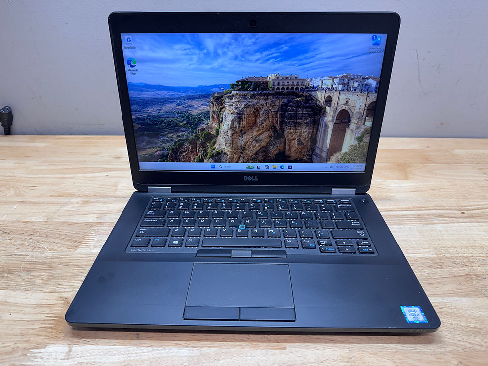 Thumbnail: Dell Latitude E5470 14" Laptop Intel Core i7, 256GB SSD, 8GB RAM, W11