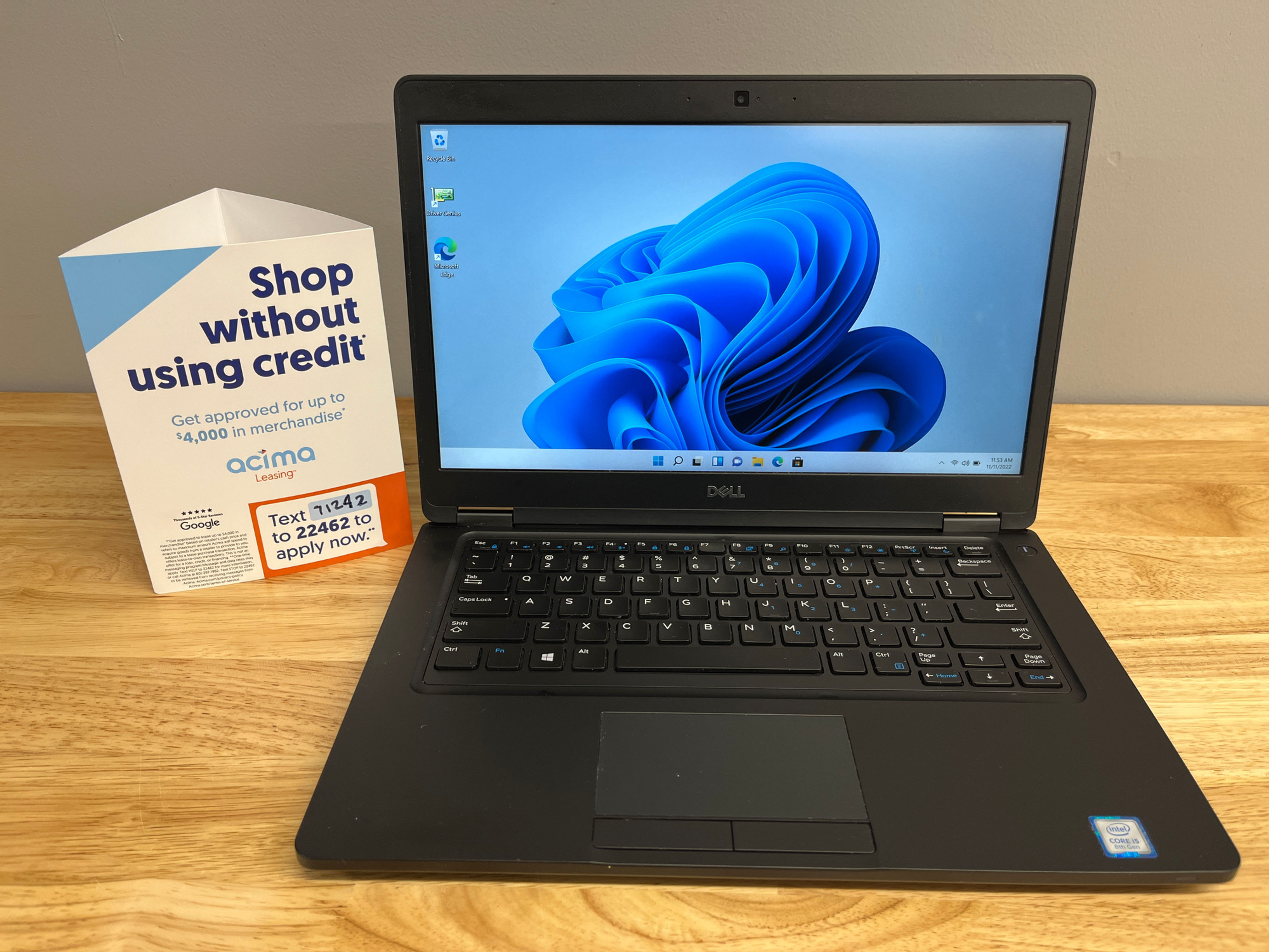 Dell Latitude 5490 14" Laptop Intel Core i7, 512GB SSD, 8GB RAM, W11