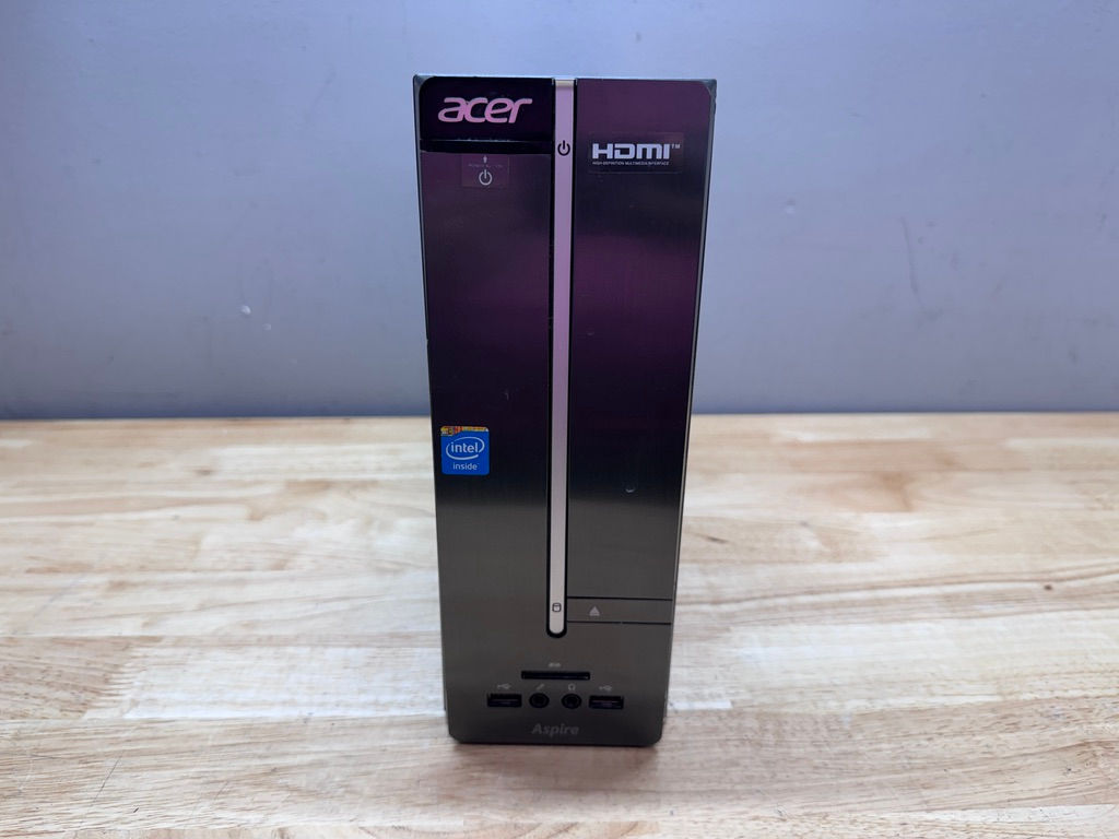 Acer Aspire X6-603 Desktop Computer Intel Celeron, 500GB HDD, 8GB RAM, W10