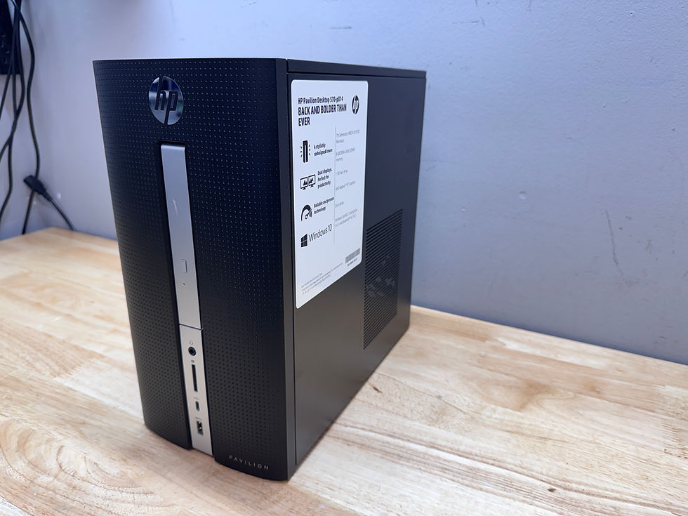 Thumbnail: Dell Inspiron 570 Desktop Computer AMD A10, 128GB SSD, 8GB RAM, W10