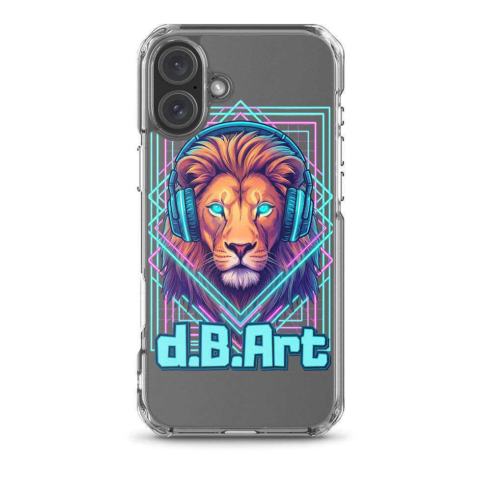 Thumbnail: The Lion’s Frequency | Official d.B.Art Phone Case