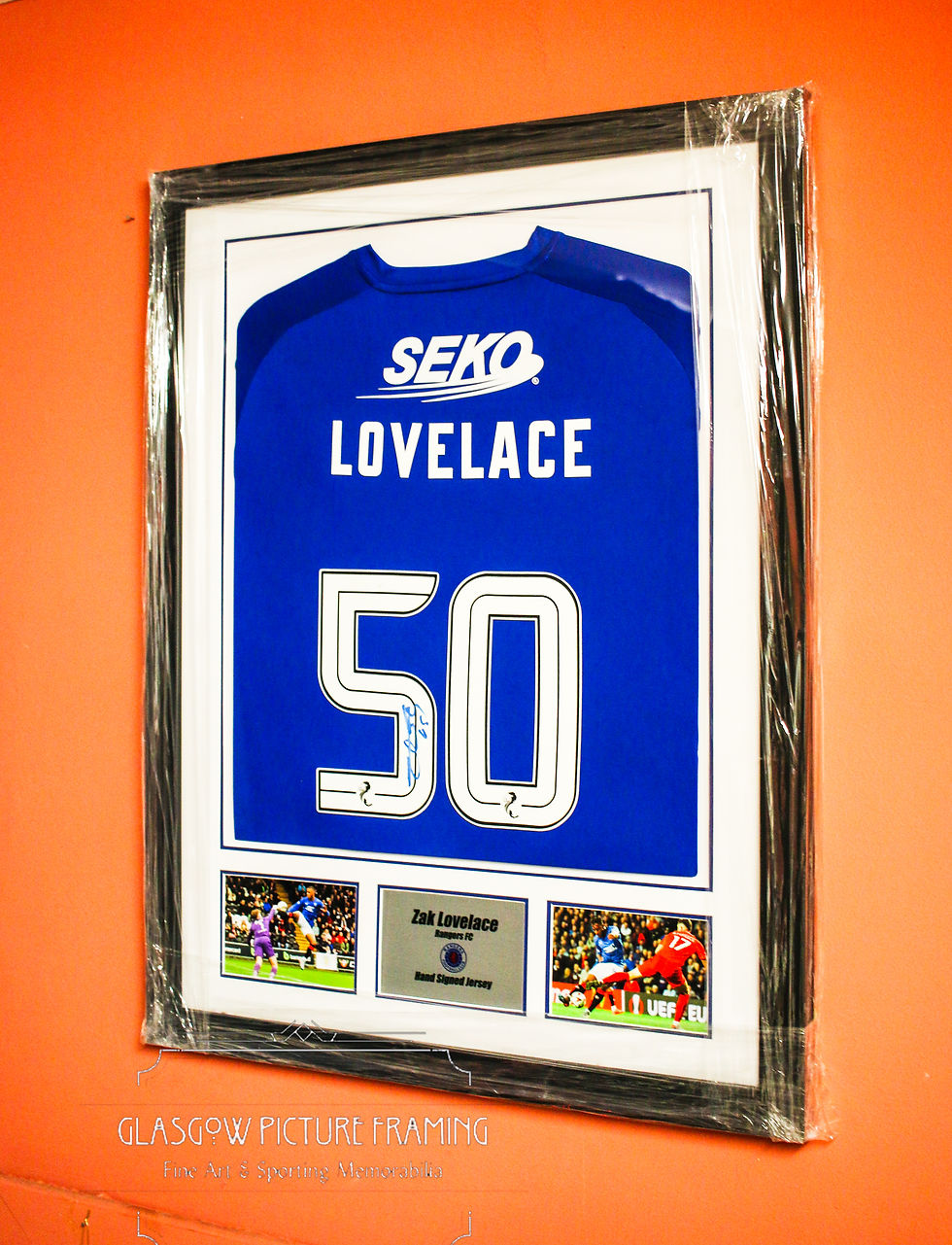Signed Lovelace Rangers Top