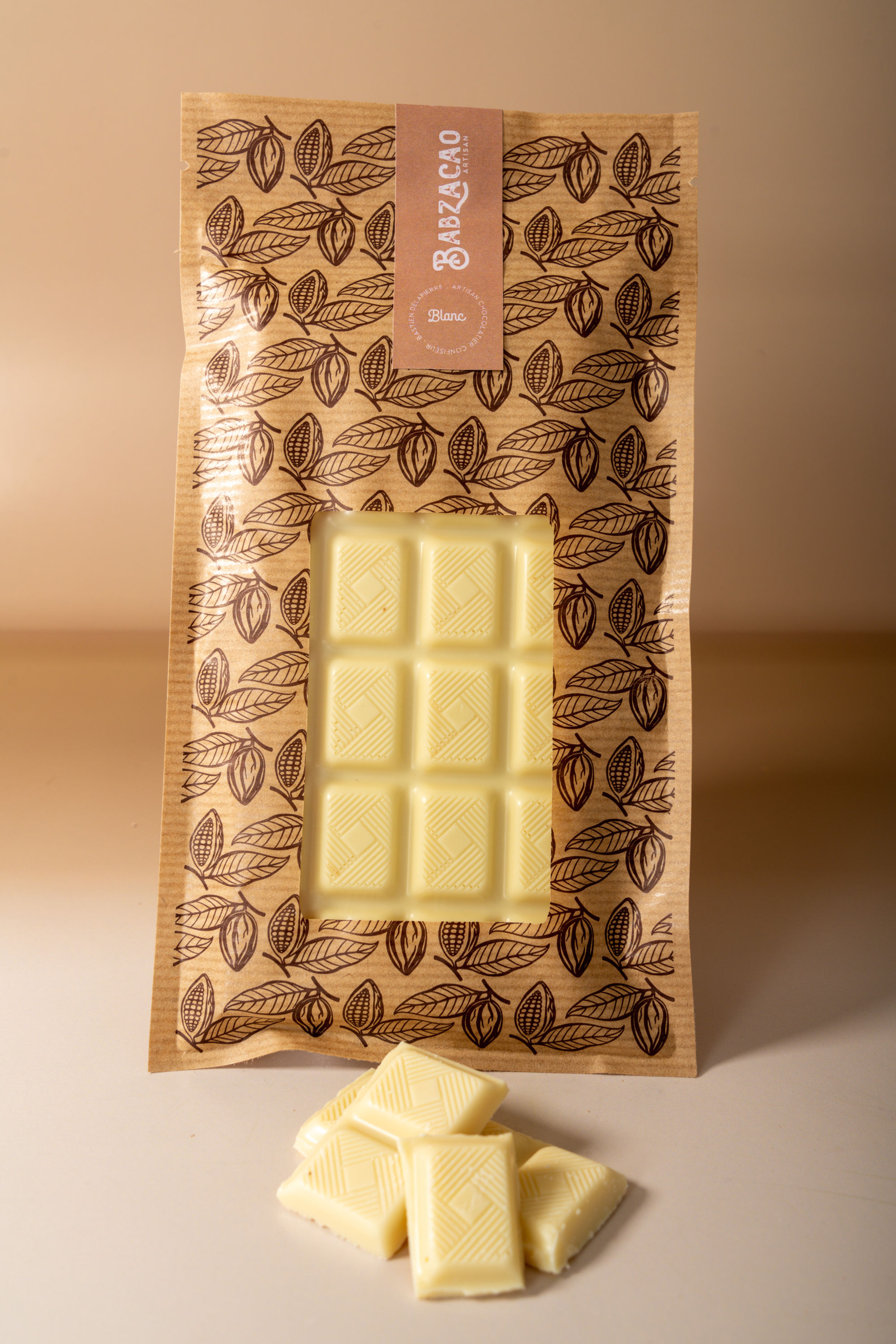 Tablette brute blanc