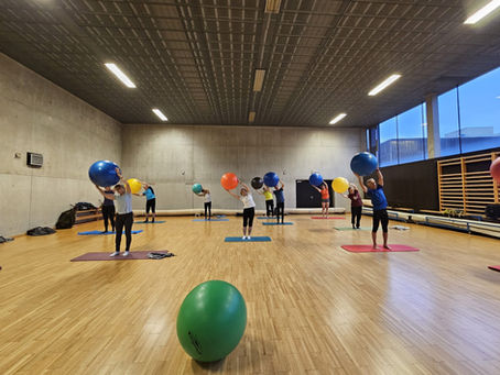 Morgengymnastik im SZM