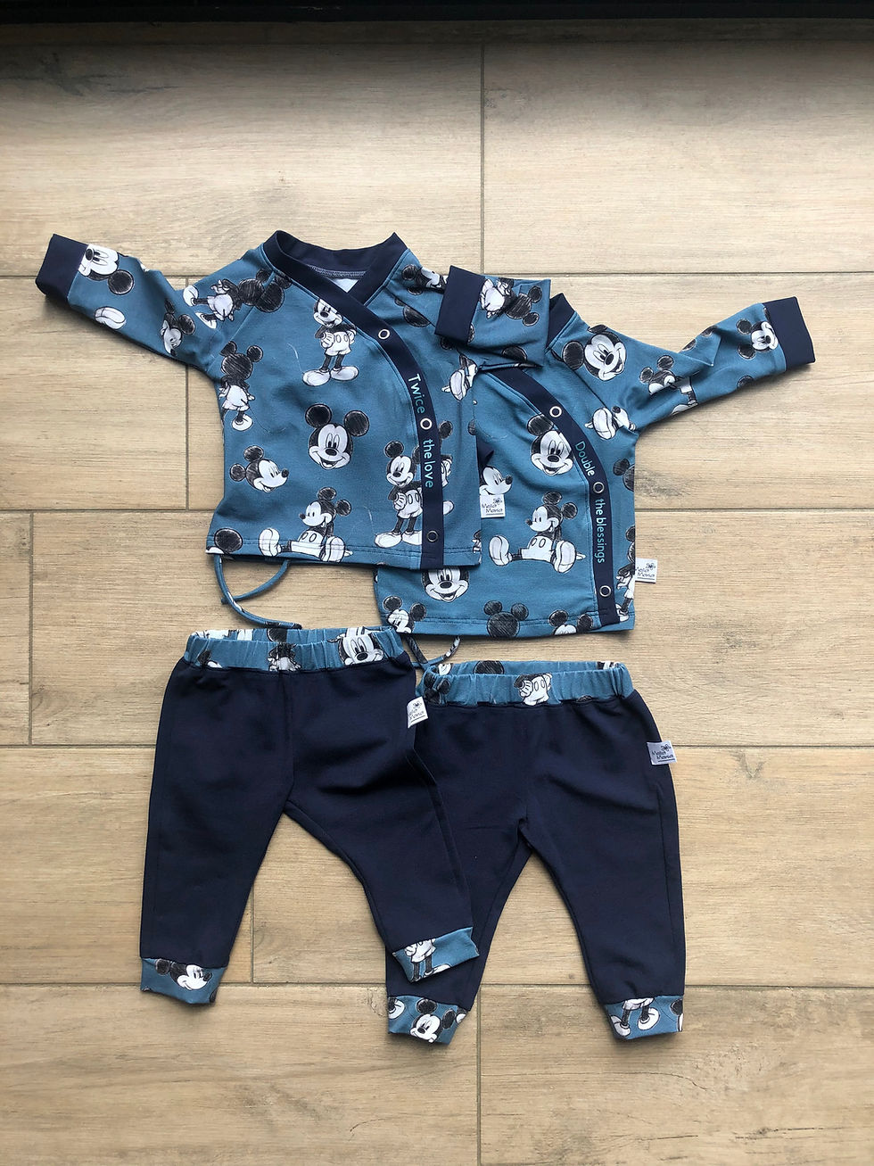 Thumbnail: OXALIS - New Born Kimono Set