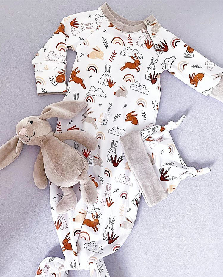 Thumbnail: YUNA - New Born Knotted Gown