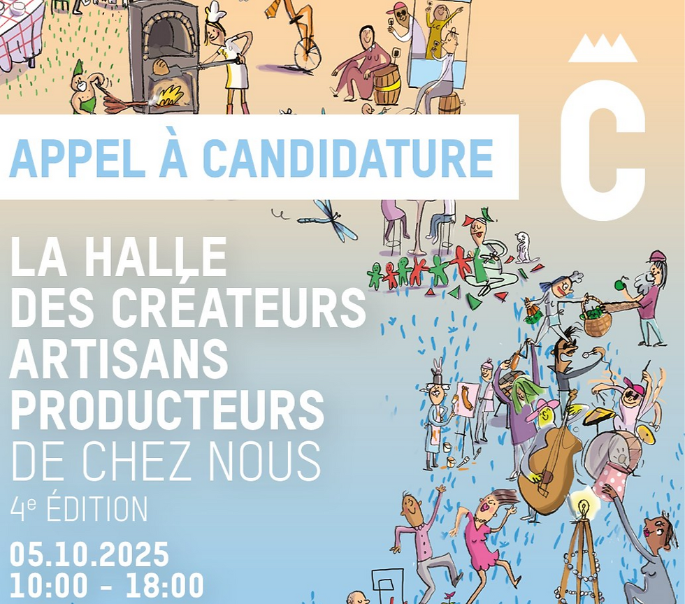 La Halle des créateurs, artisans, producteurs de chez nous