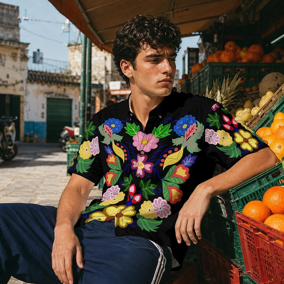 Thumbnail: Men’s Blossom Tee | Cotton