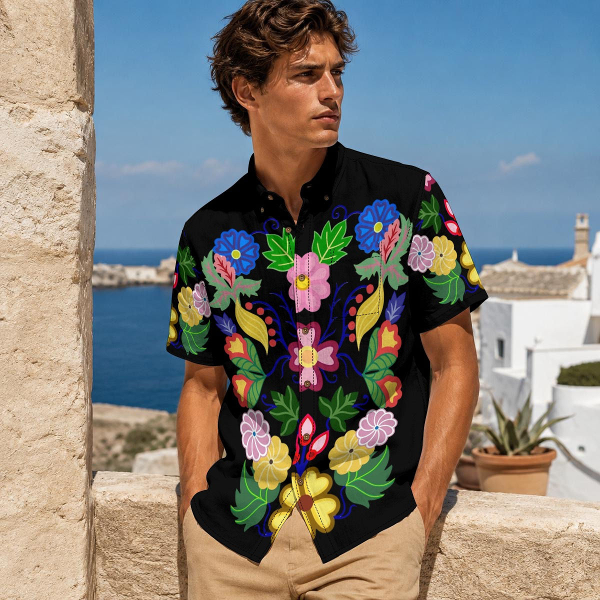Men’s Blossom Tee | Cotton