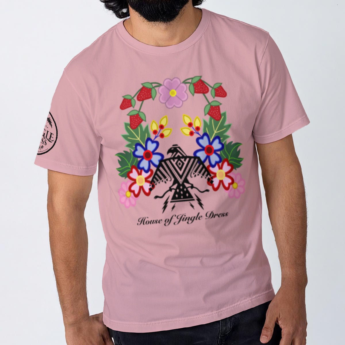 Pink Thunderbird T-Shirt | Cotton