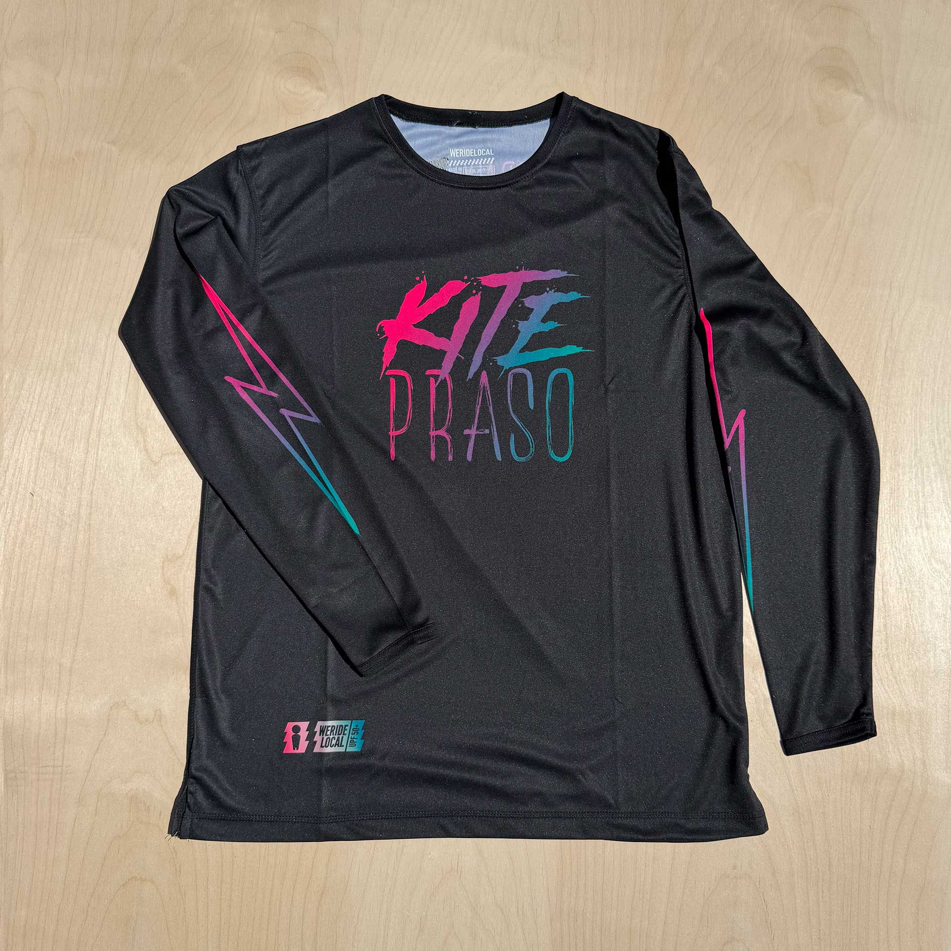 KitePraso × WeRideLocal Long Sleeve Rashguard