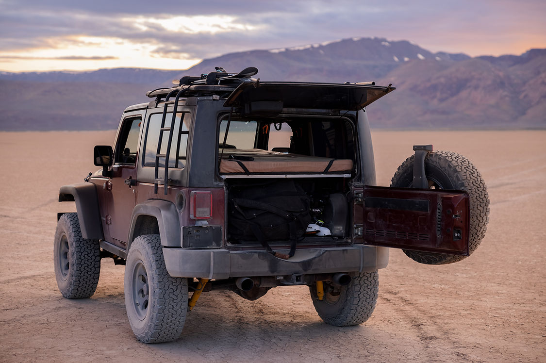 Jeep Overland Sleeping Platform