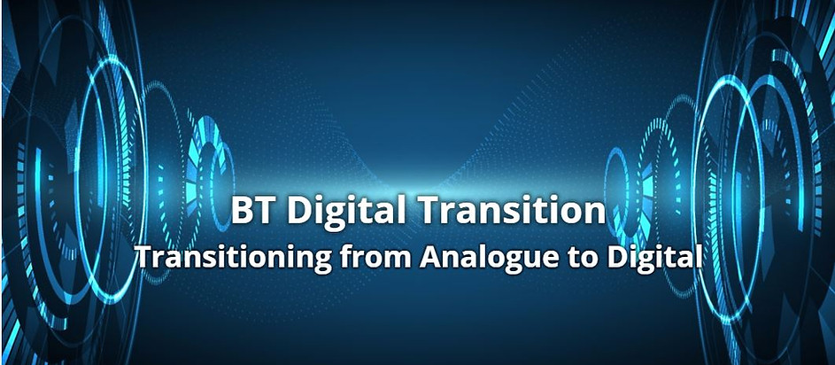 BT Digital Transition banner