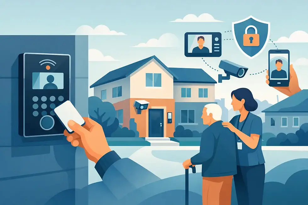 Door Entry Systems for Safer Supported Housing