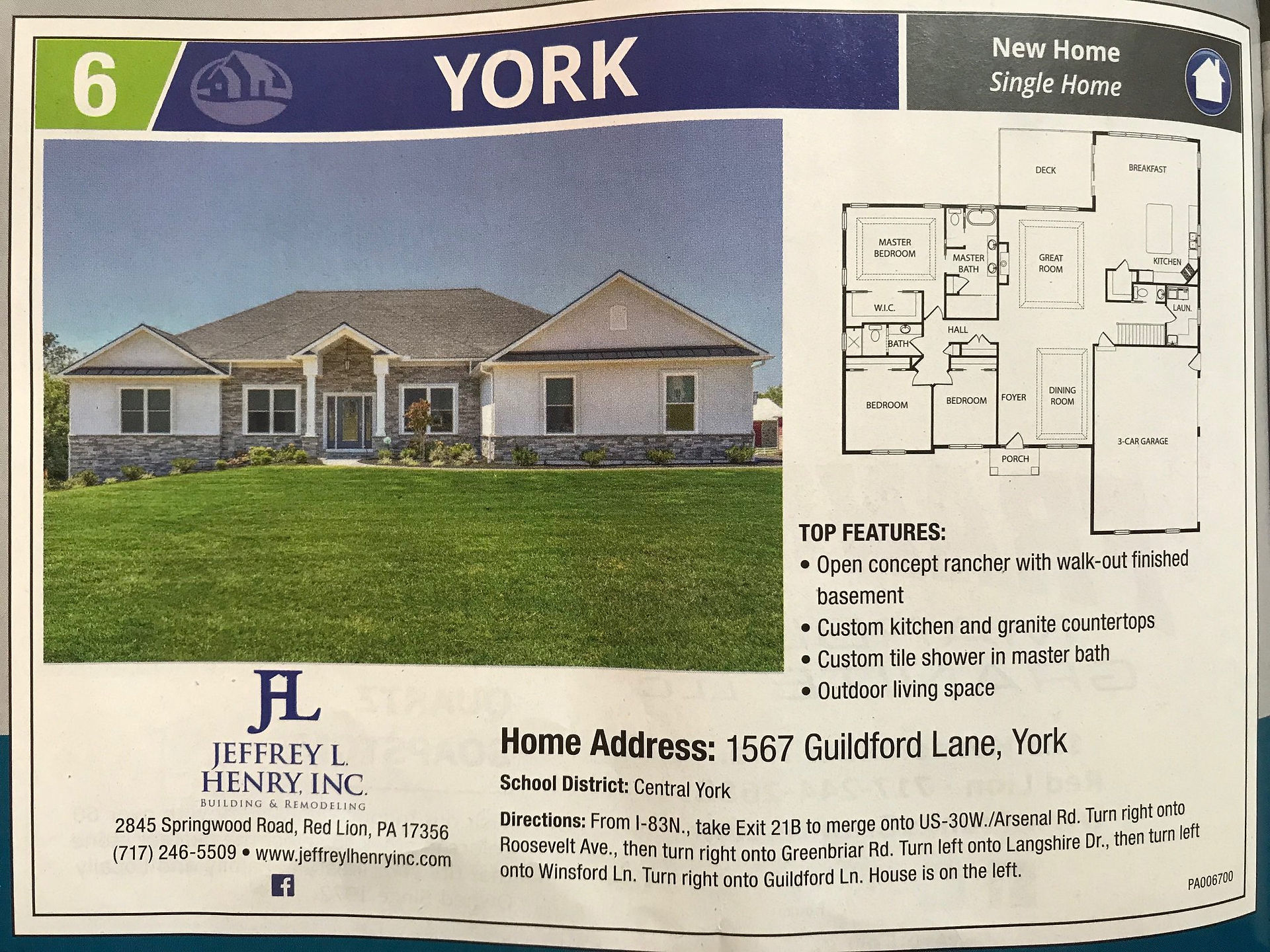 2018 York Parade Of Homes