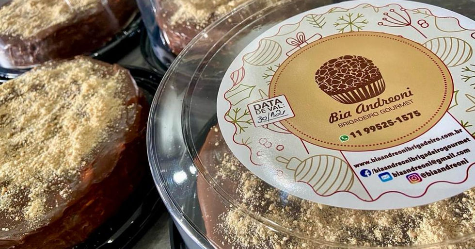 torta gourmet personalizada natal