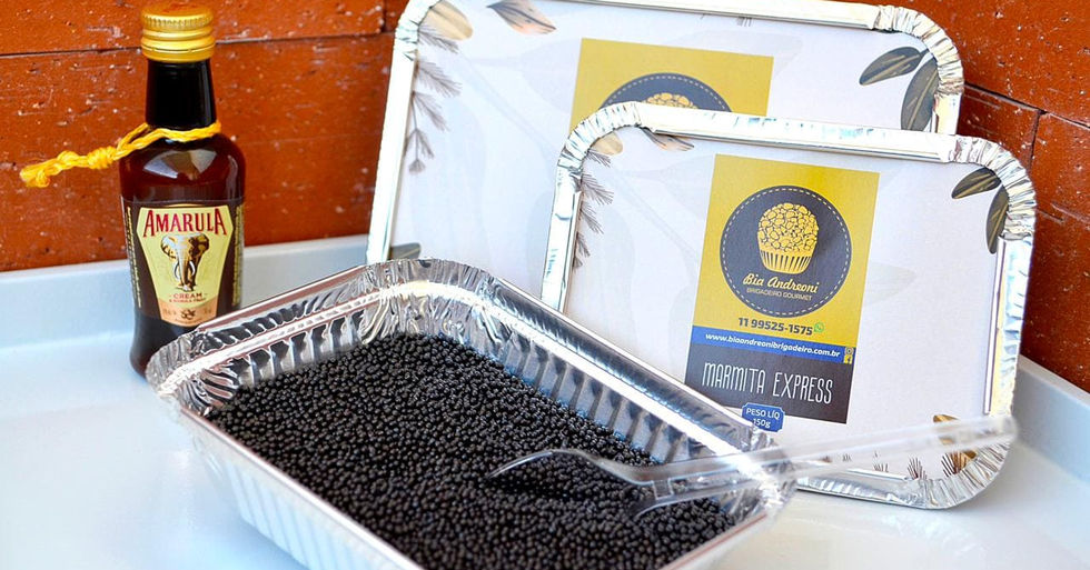 marmita brigadeiro gourmet amarula